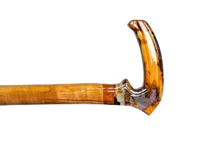 Longhorn handcrafted decorative walking cane luxury design