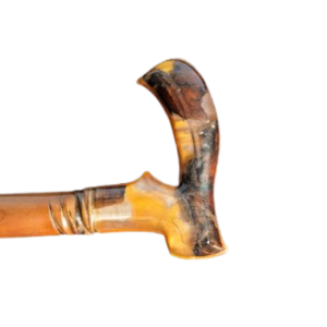 Handcrafted decorative walking cane artisan craftsmanship