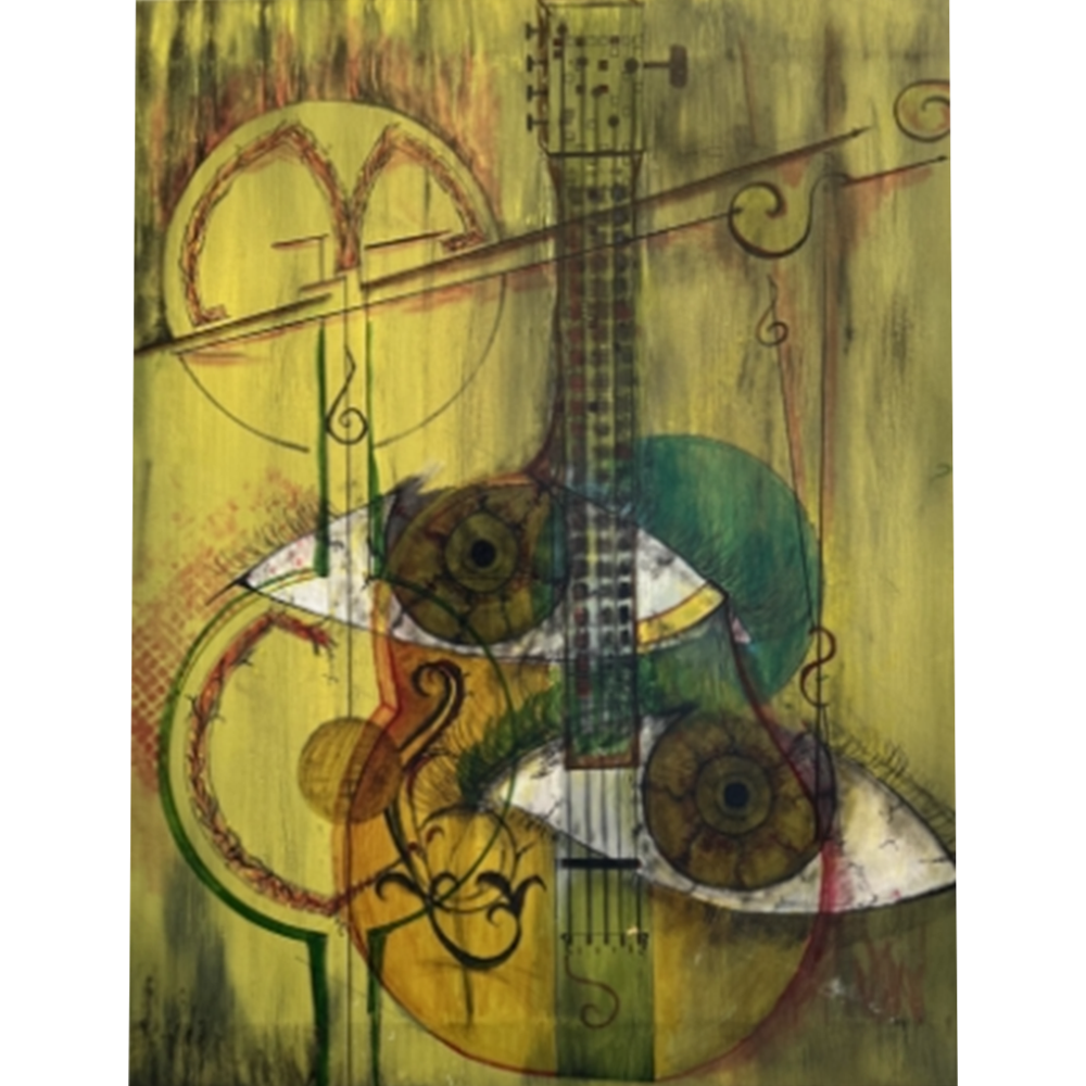 MC handcrafted contemporary artistic wooden sculpture