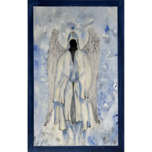 bodyguard ii contemporary figurative wall art painting