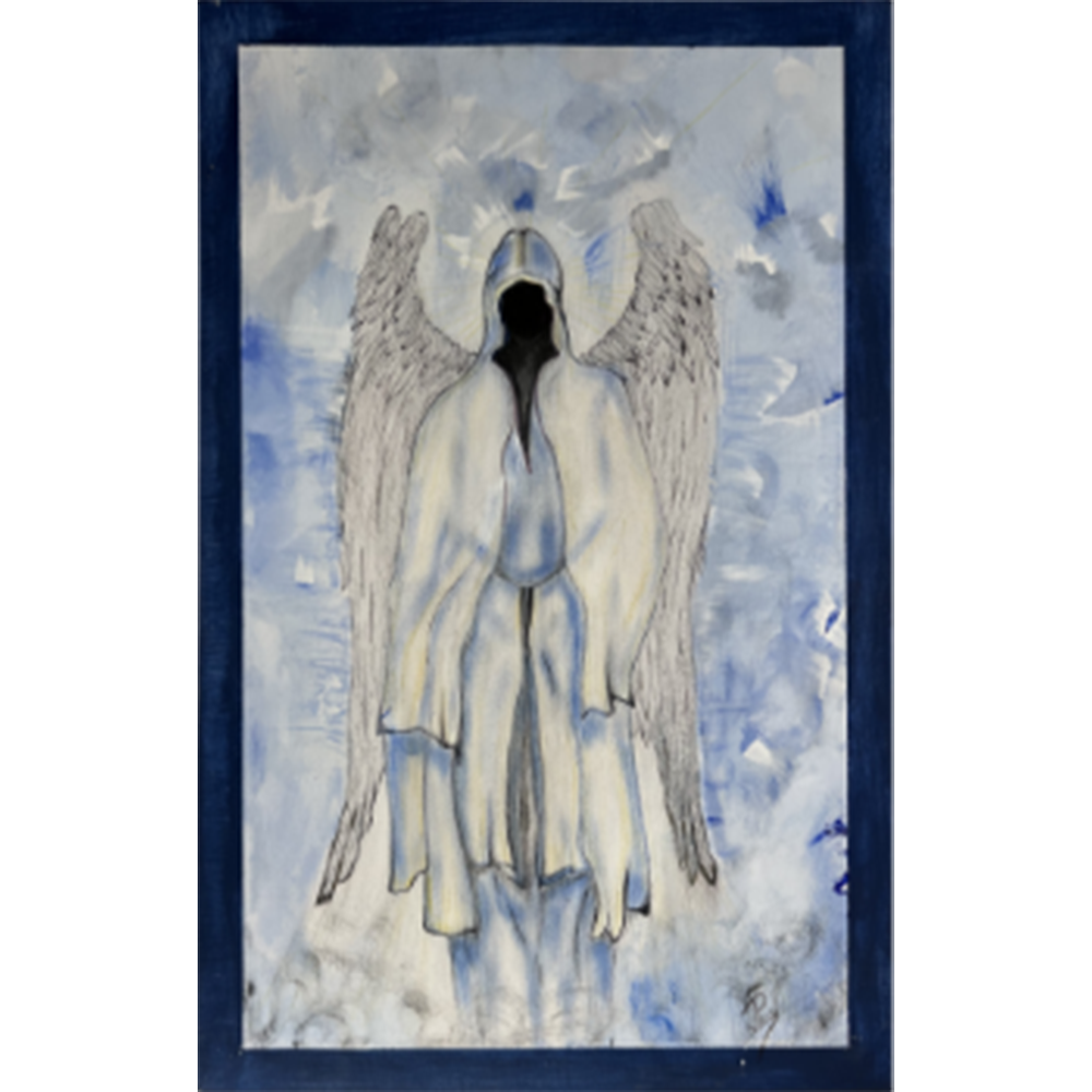 bodyguard ii contemporary figurative wall art painting