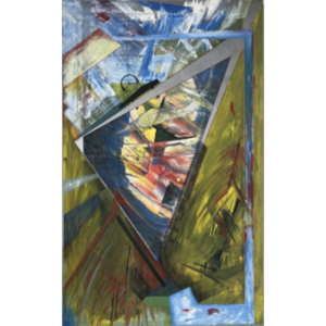 tre three tri contemporary abstract wall art painting