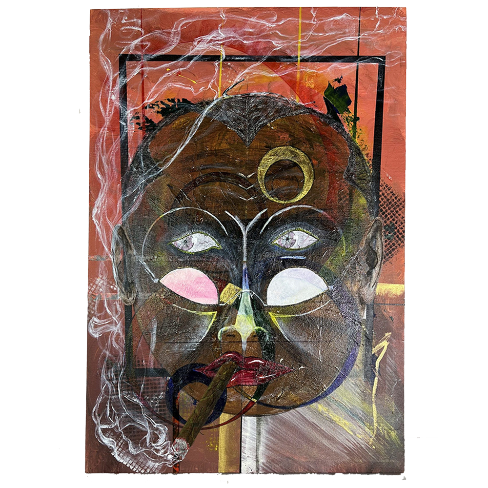 Madam WooDoo luxury cigar lounge chair artisan design