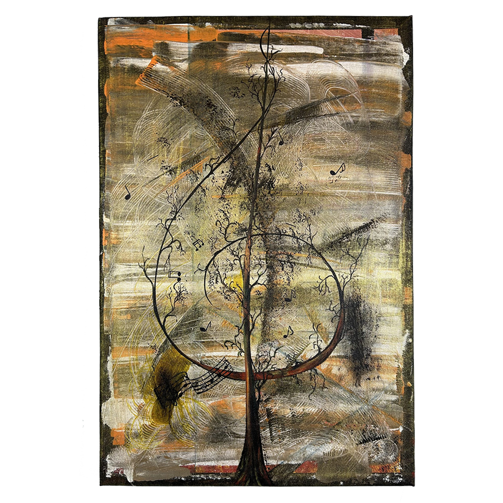 Full Grown Funk contemporary abstract wall art painting