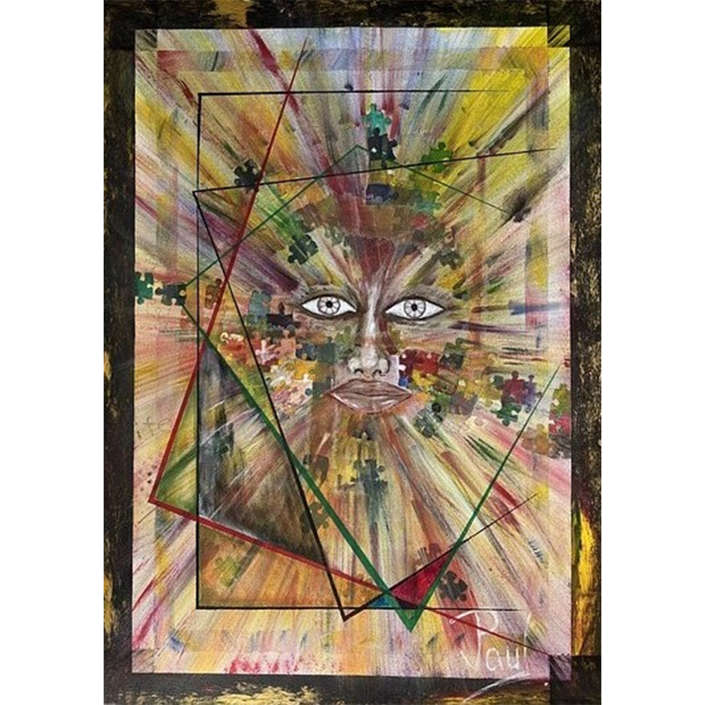 a way out contemporary abstract wall art painting