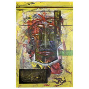 stone contemporary abstract wall art painting