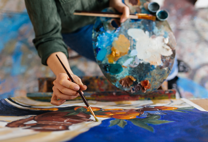 original art for sale Las Vegas — Jzine Art hero banner