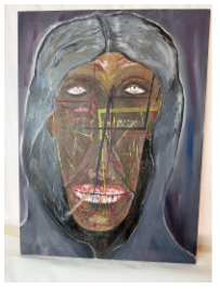 Shattered Mask luxury cigar lounge chair artisan design