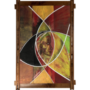 Queen Naome contemporary abstract wall art painting