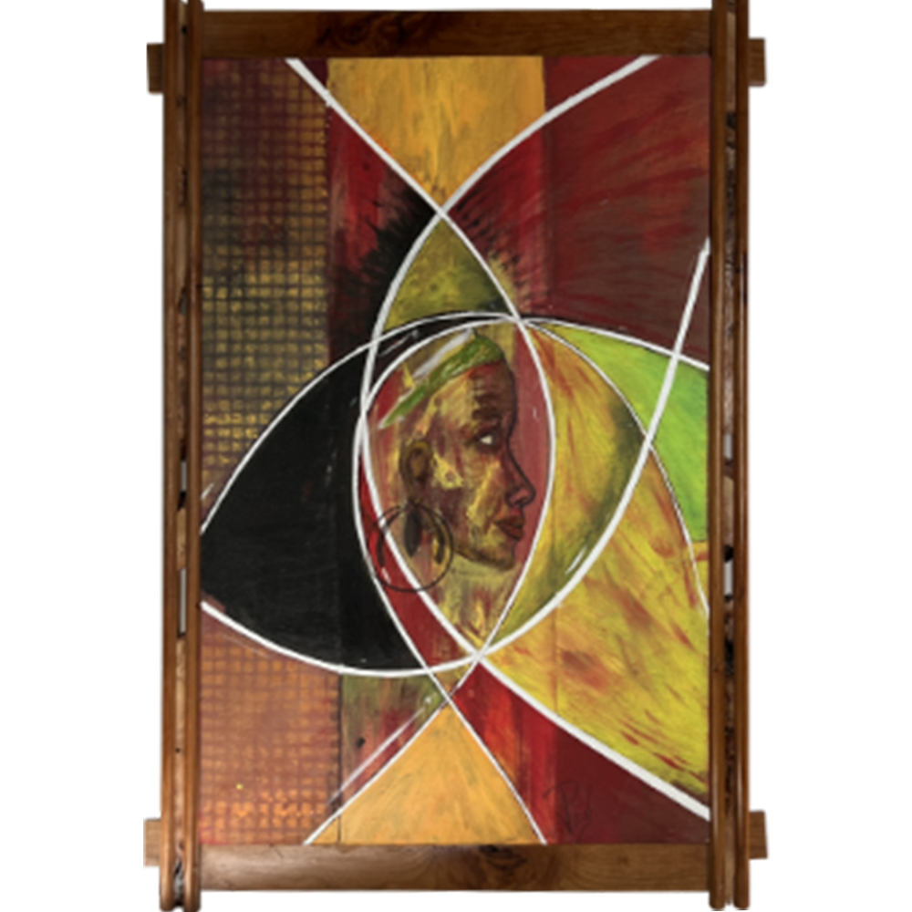 Queen Naome contemporary abstract wall art painting