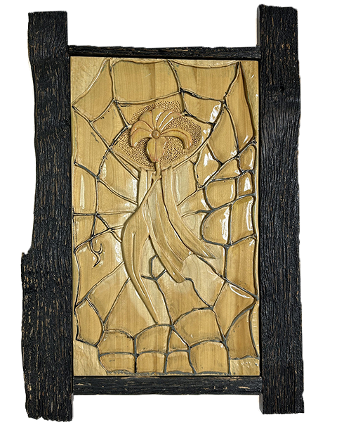 Trapped contemporary abstract wall art painting