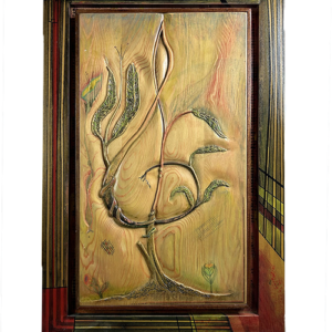 Growing Treble contemporary abstract wall art painting