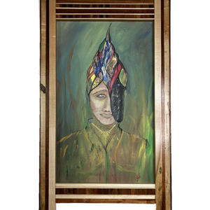 One Sided contemporary abstract wall art painting