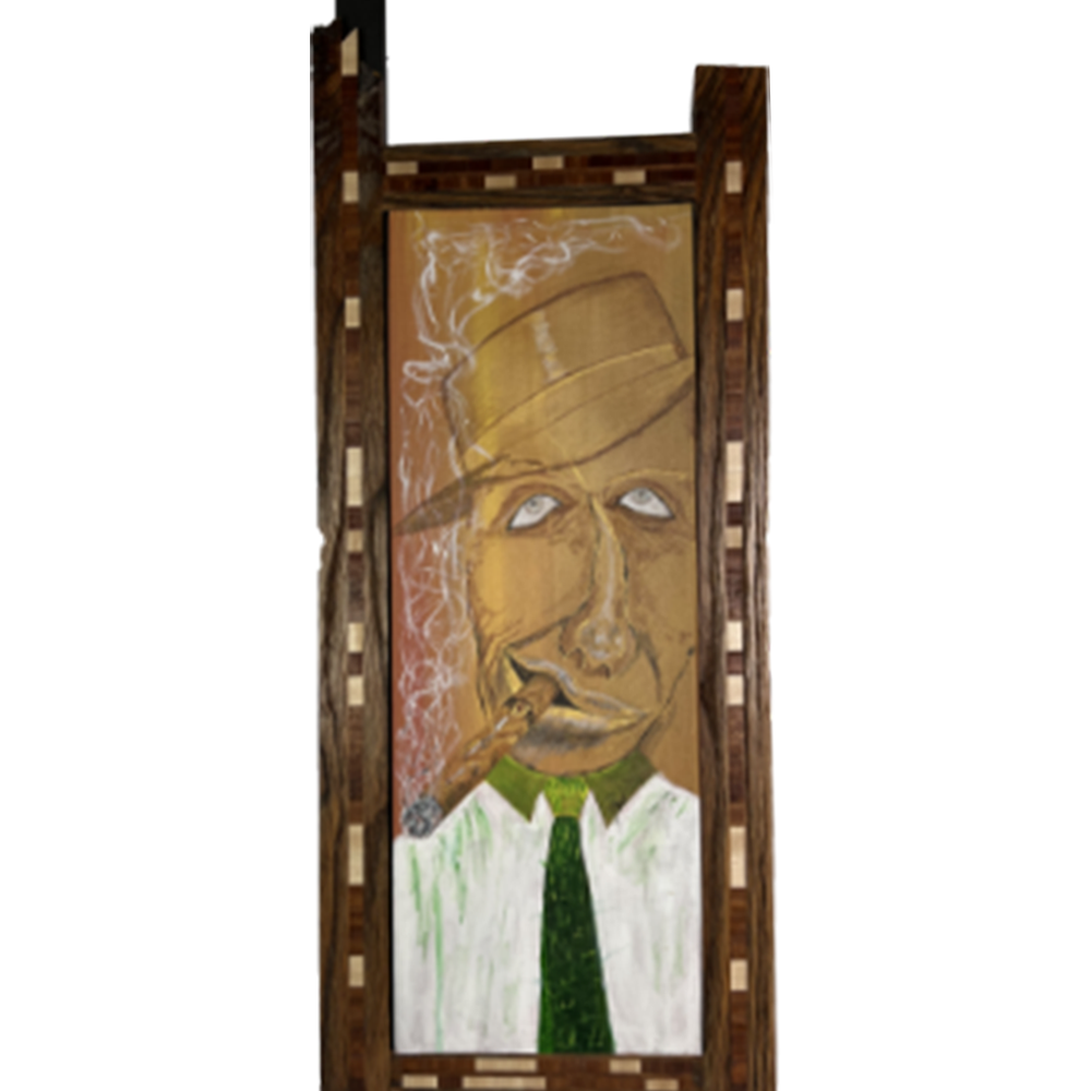 cigar lounge pj swagger wall art painting