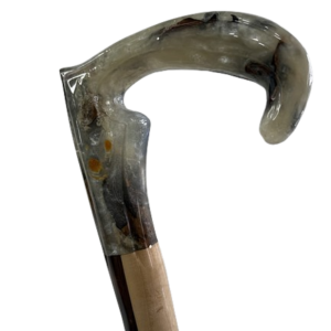 Heritage gold handcrafted decorative walking cane luxury design