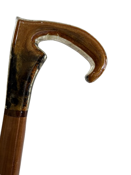 Victorian prestige handcrafted decorative walking cane luxury design